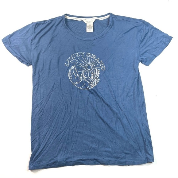 NWT Lucky Brand 2 Pieces Pajama Set - Picture 4 of 5